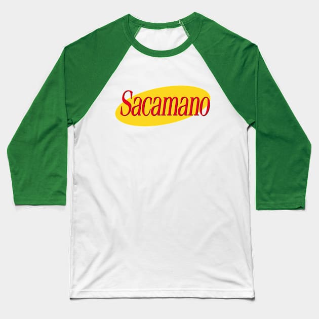 Sacamano Baseball T-Shirt by WakuWaku